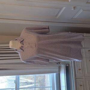 FAHERTY Mens Performance Blue/Red/White Stripes Golf/Activewear Polo Shirt‎ SM